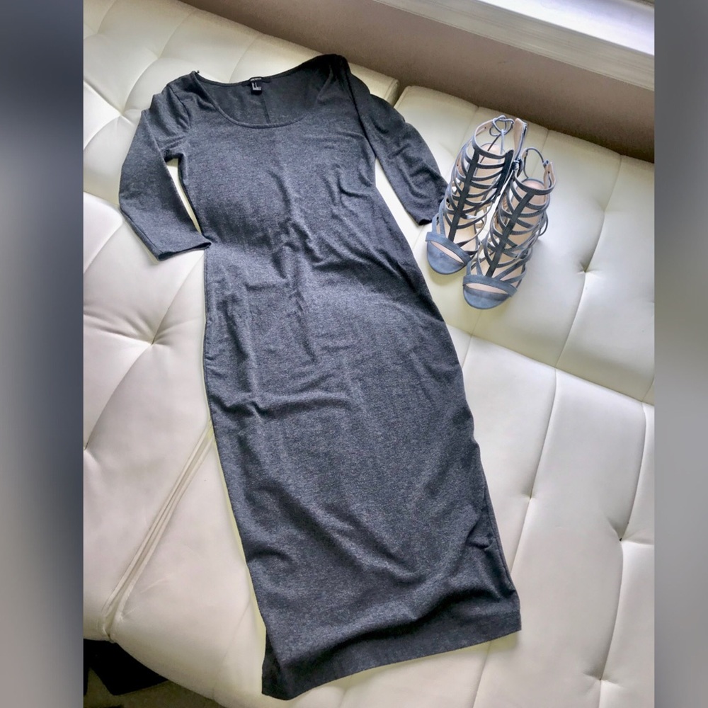 Gray dress